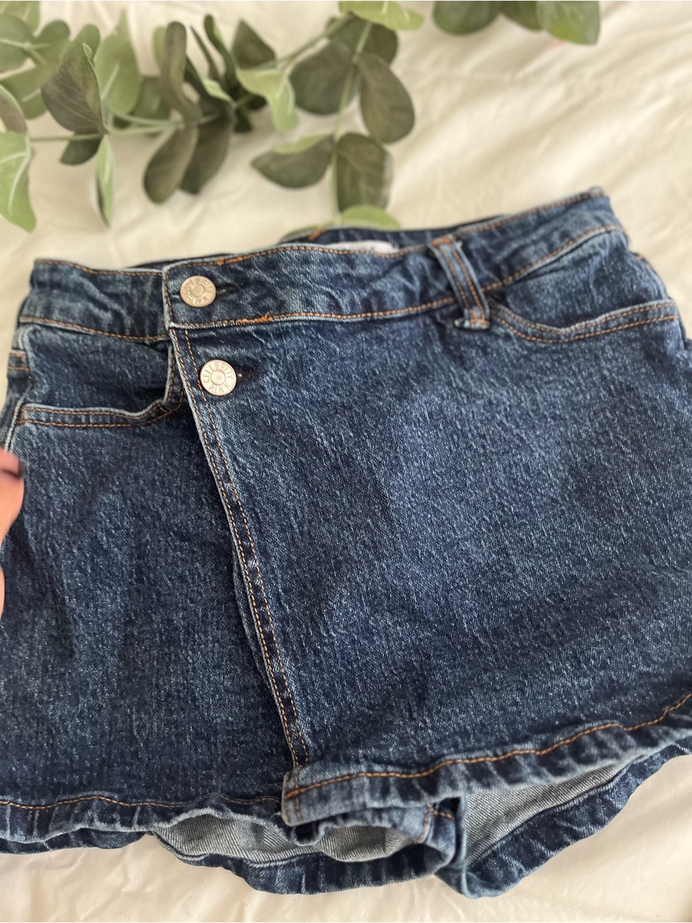 denim skort - Picture 4 of 4